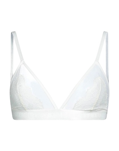 KARL LAGERFELD Bra LACE TRIANGLE BRA
 White 85% Polyamide, 15% Elastane
