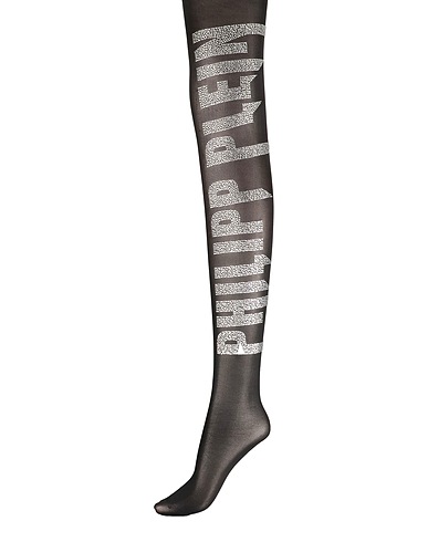 PHILIPP PLEIN Socks & tights 86% Nylon, 13% Elastane, 1% Cotton, Glass