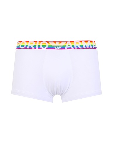EMPORIO ARMANI Boxer TRUNK RAINBOW
 Bianco 95% Cotone, 5% Elastan