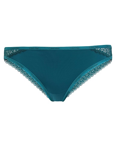 CALVIN KLEIN UNDERWEAR Brief BRAZILIAN
 Deep teal 70% Nylon, 30% Elastane