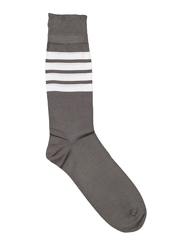 THOM BROWNE Socks & tights Grey 75% Cotton, 25% Nylon