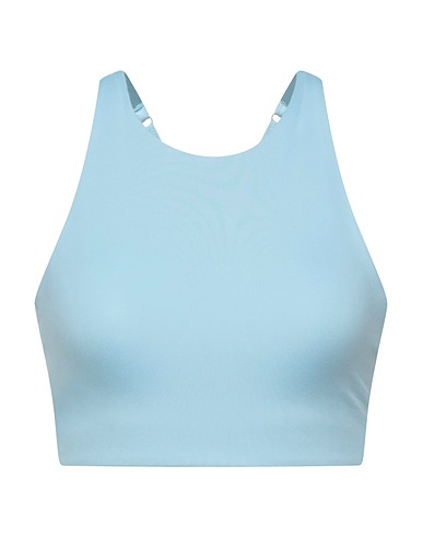 GIRLFRIEND COLLECTIVE Top Celeste 79% Poliestere riciclato, 21% Elastan