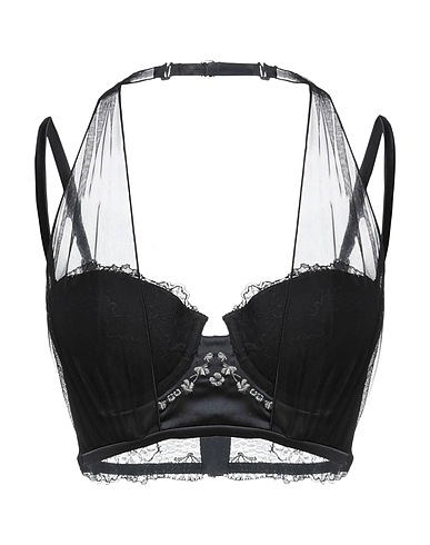 LA PERLA Bra Black 89% Polyester, 11% Elastane, Polyamide