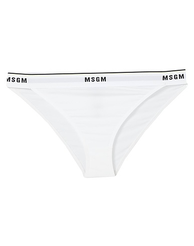 MSGM Brief White 90% Cotton, 10% Elastane