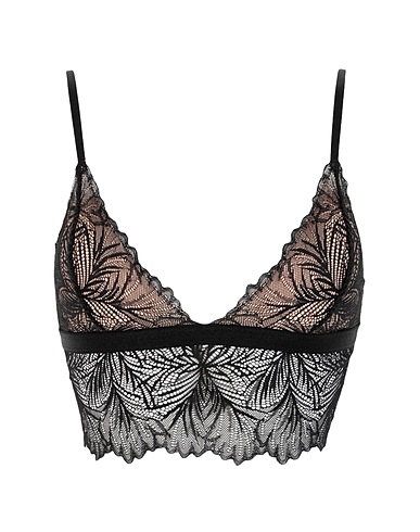UNDERPROTECTION Σουτιέν LIMA BRALETTE Μαύρο 92% Πολυαμίδη, 8% Ελαστάνη