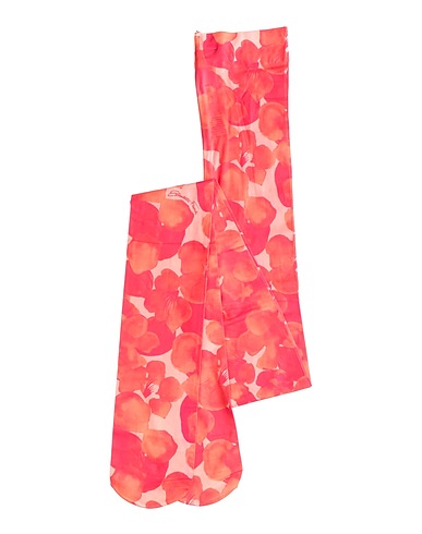 ELISABETTA FRANCHI Socks & tights Orange 90% Polyamide, 10% Elastane