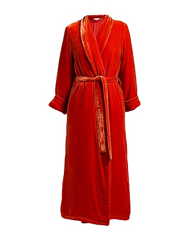 VIVIS Dressing gowns & bathrobes Rust 82% Viscose, 18% Silk