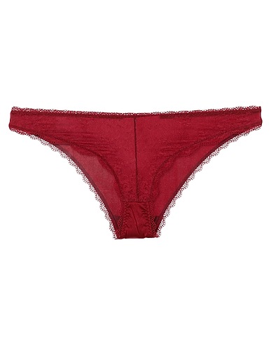 STELLA McCARTNEY Brief Burgundy 82% Polyamide, 18% Elastane, Silk