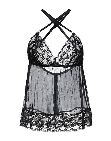 PHILOSOPHY di ALBERTA FERRETTI Undershirt Black 100% Silk