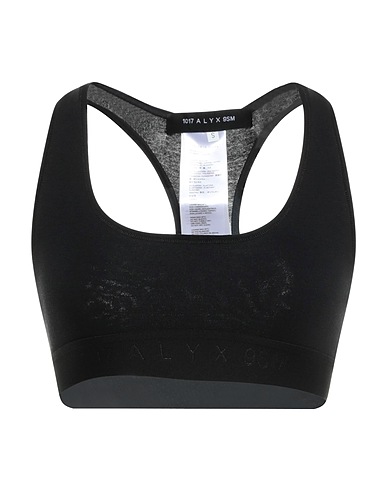 1017 ALYX 9SM Reggiseno Nero 49% Cotone, 45% Poliestere, 6% Elastan