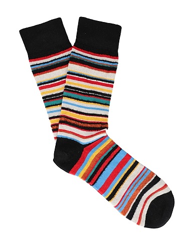 PAUL SMITH Socks & tights MEN SOCK TEXTURE STRIPE
 Dark brown 39% Synthetic fibers, 25% Wool, 24% Cotton, 9% Mohair wool, 3% Cashmere