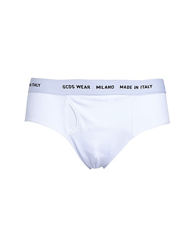 GCDS Brief White 95% Cotton, 5% Elastane