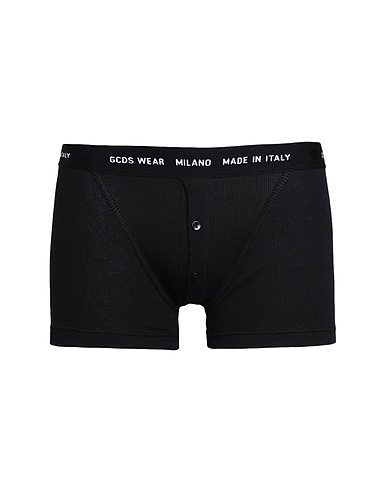 GCDS Boxer Black 95% Cotton, 5% Elastane