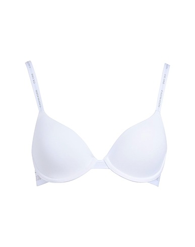 CK ONE Reggiseno LIGHTLY LINED DEMI BRA
 Bianco 55% Cotone, 37% Modal, 8% Elastan