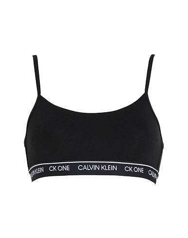 CK ONE Bra UNLINED BRALETTE
 Black 55% Cotton, 37% Modal, 8% Elastane