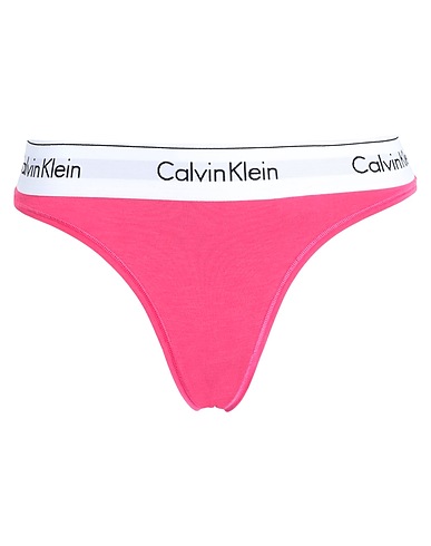CALVIN KLEIN UNDERWEAR Brief THONG
 Fuchsia 53% Cotton, 35% Modal, 12% Elastane