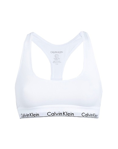 CALVIN KLEIN UNDERWEAR Reggiseno BRALETTE
 Bianco 53% Cotone, 35% Modal, 12% Elastan