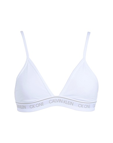 CK ONE Reggiseno UNLINED TRIANGLE BRA
 Bianco 55% Cotone, 37% Modal, 8% Elastan