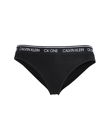 CK ONE Slip BIKINI Nero 55% Cotone, 37% Modal, 8% Elastan