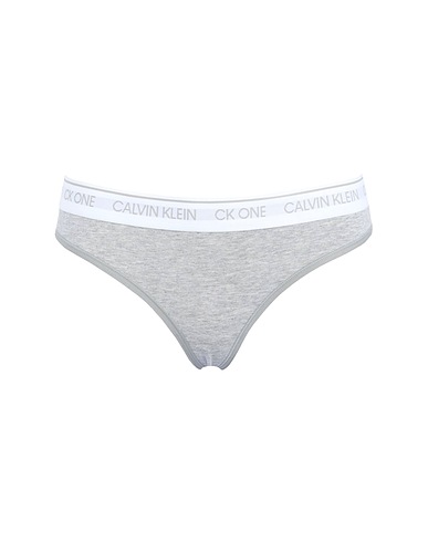 CK ONE Slip THONG Grigio 55% Cotone, 37% Modal, 8% Elastan