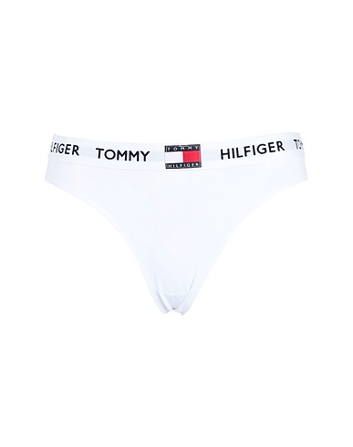 TOMMY HILFIGER Slip BIKINI Bianco 91% Cotone organico, 9% Elastan