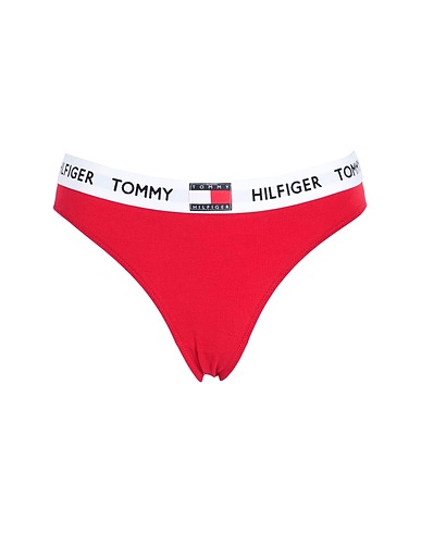 TOMMY HILFIGER Brief BIKINI Red 91% Organic cotton, 9% Elastane