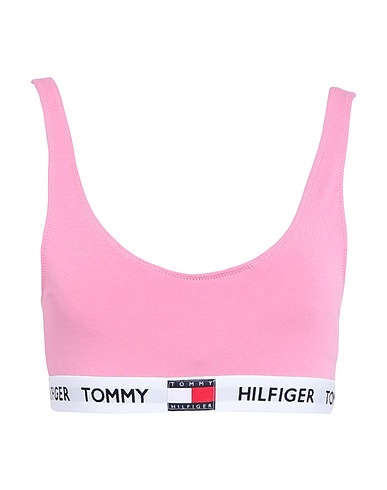 TOMMY HILFIGER Soutien-gorge BRALETTE Rose 91% Coton biologique, 9% Élasthanne