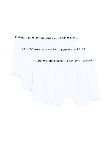 TOMMY HILFIGER Boxer 3P TRUNK
 White 95% Cotton, 5% Elastane