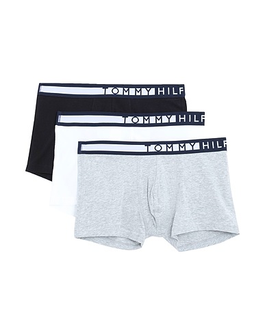 TOMMY HILFIGER Boxer 3P TRUNK
 Grey 95% Cotton, 5% Elastane