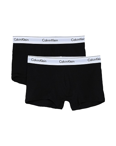 CALVIN KLEIN UNDERWEAR Boxer 2P TRUNK
 Nero 95% Cotone, 5% Elastan