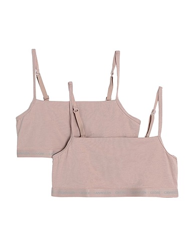 CK ONE Bra UNLINED BRALETTE 2PACK
 Light brown 95% Cotton, 5% Elastane
