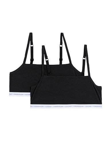 CK ONE Bra UNLINED BRALETTE 2PACK
 White 95% Cotton, 5% Elastane
