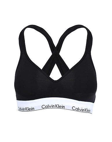 CALVIN KLEIN UNDERWEAR Bra BRALETTE LIFT
 Black 53% Cotton, 35% Modal, 12% Elastane