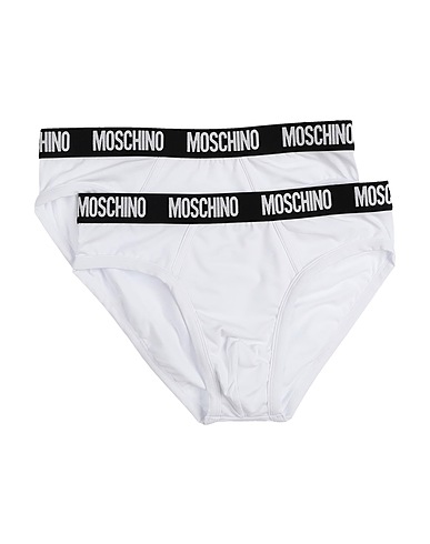 MOSCHINO Brief White 93% Cotton, 7% Elastane