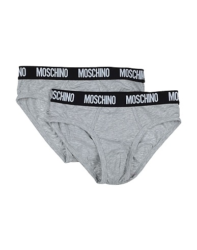 MOSCHINO Brief Light grey 93% Cotton, 7% Elastane