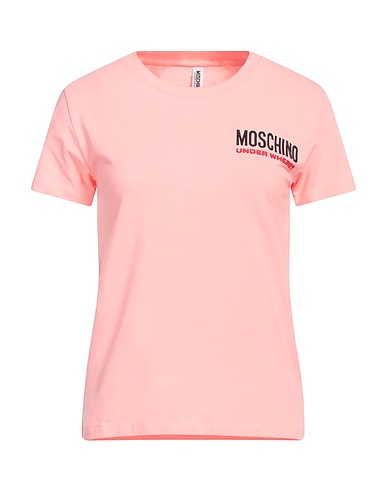MOSCHINO Undershirt UNDERWEAR Pink 92% Cotton, 8% Elastane