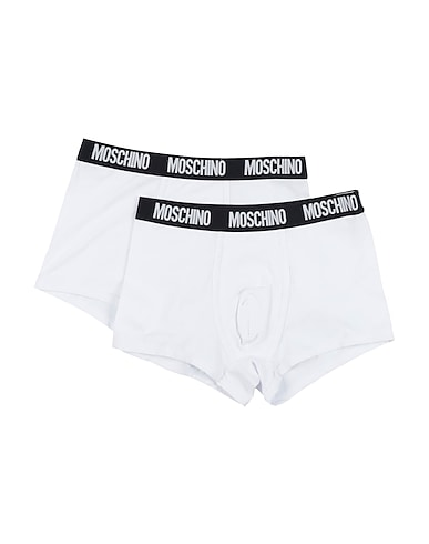 MOSCHINO Boxer UNDERWEAR White 93% Supima®, 7% Elastane
