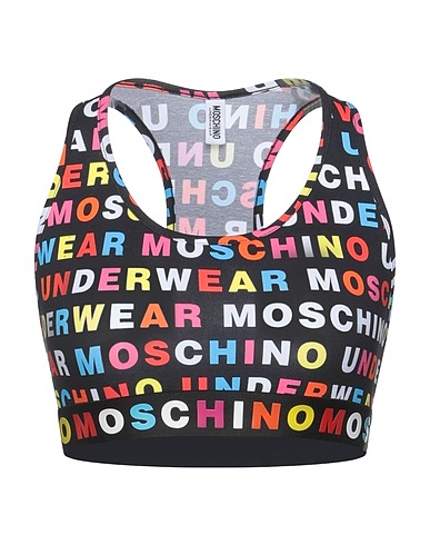 MOSCHINO Bra Black 92% Cotton, 8% Elastane
