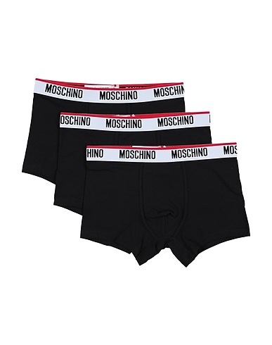 MOSCHINO Boxer Black 95% Cotton, 5% Elastane