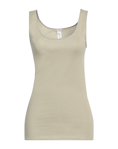 HANRO T-shirt intima Verde salvia 100% Cotone