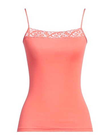 HANRO Undershirt Coral 100% Cotton, Polyamide, Elastane