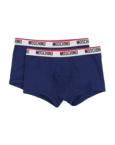 MOSCHINO Boxer Blu 95% Cotone, 5% Elastan