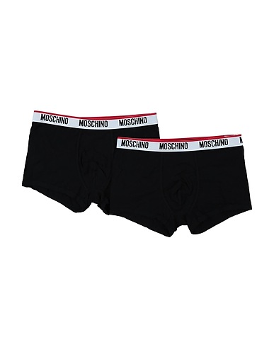 MOSCHINO Boxer Black 95% Cotton, 5% Elastane