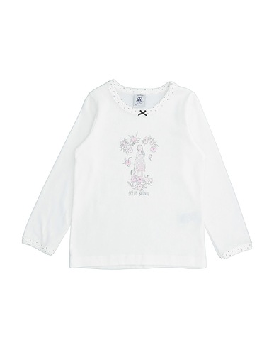 PETIT BATEAU Pigiama Bianco 100% Cotone