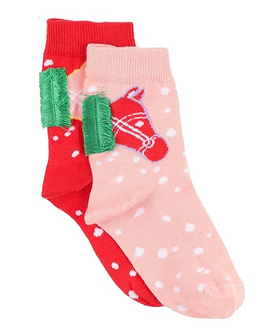 STELLA McCARTNEY KIDS Socks & tights Pink 80% Cotton, 18% Polyamide, 2% Elastane