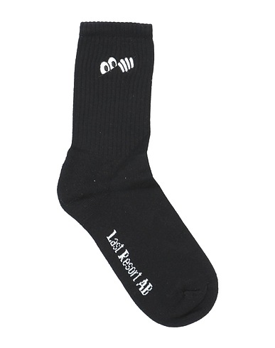 LAST RESORT AB Calze e Calzini Nero 85% Cotone, 10% Poliestere, 5% Elastan