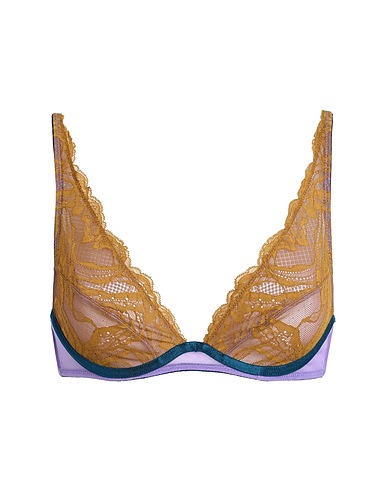 DORA LARSEN Bra KARLA LACE HIGH APEX UNDERWIRE BRA  Lilac 83% Nylon, 17% Elastane