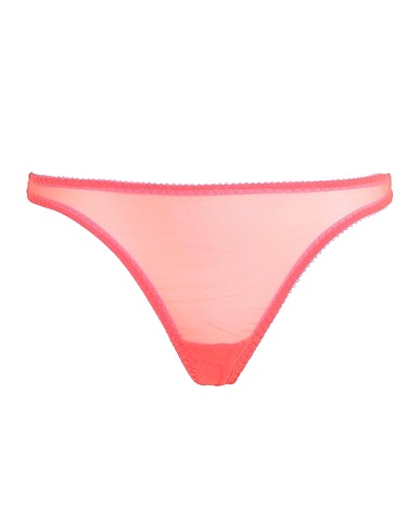 DORA LARSEN Brief GRACIE CLEAN TULLE THONG Orange 83% Nylon, 17% Elastane