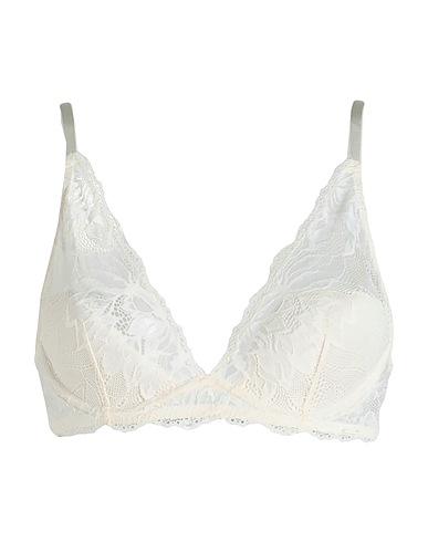 CALVIN KLEIN UNDERWEAR Reggiseno LIGHT LINED PLUNGE
 Avorio 86% Nylon, 14% Elastan