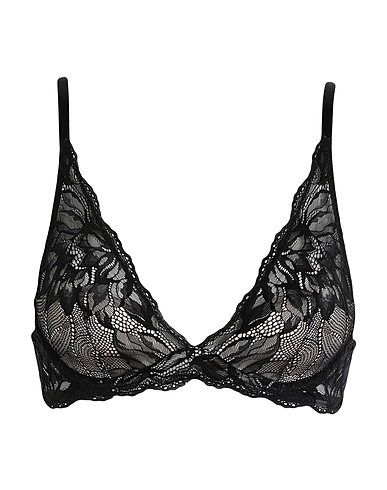CALVIN KLEIN UNDERWEAR Reggiseno LIGHT LINED PLUNGE
 Nero 86% Nylon, 14% Elastan